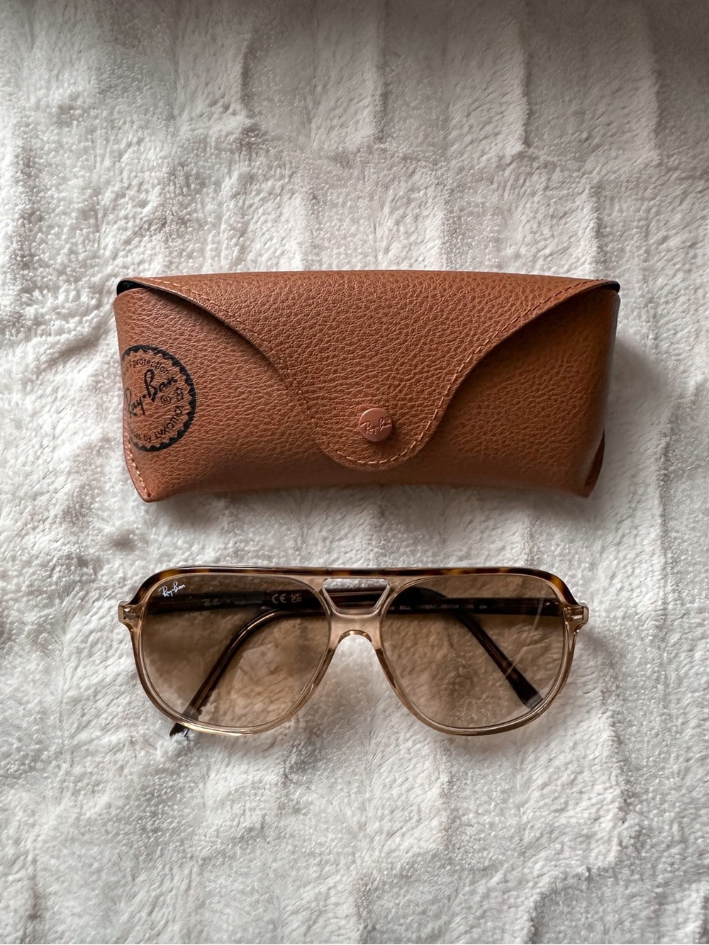 Ray-Ban Bill Tortoise Gradient Aviator Sunglasses
